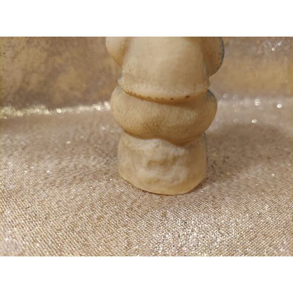 Vintage 50s 60s Small Rubber Monkey Toy Figure Red White Blue Animal No Squeak - Picture 10 of 16